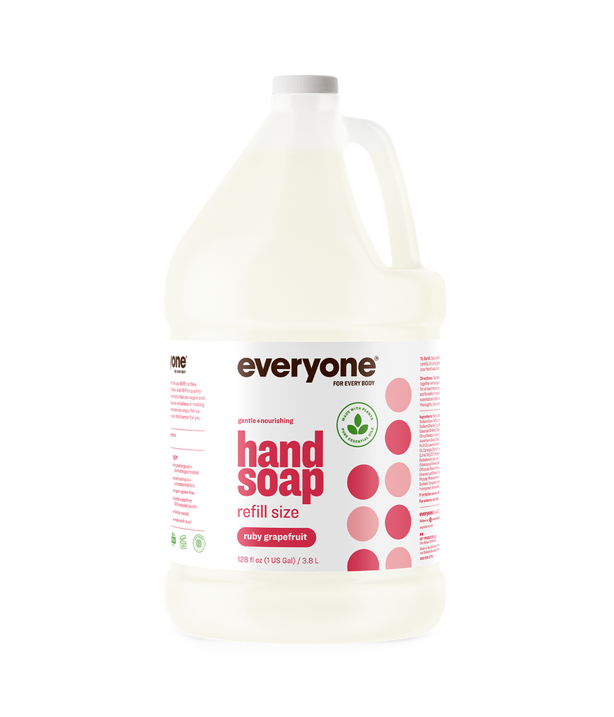 Ruby Grapefruit Hand Soap Gallon Refill Everyone