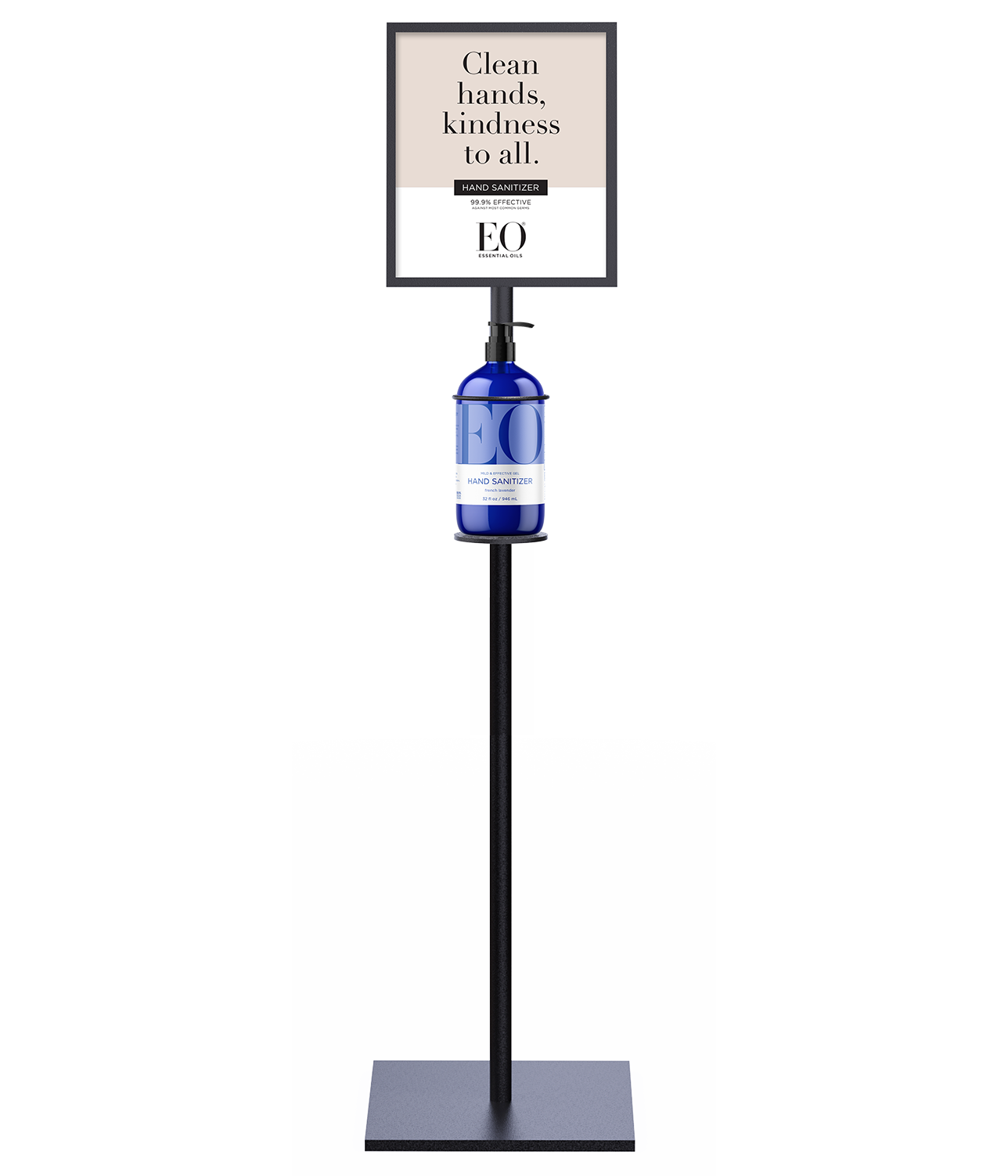 Hand Sanitizer Gel Dispenser Floor Stand