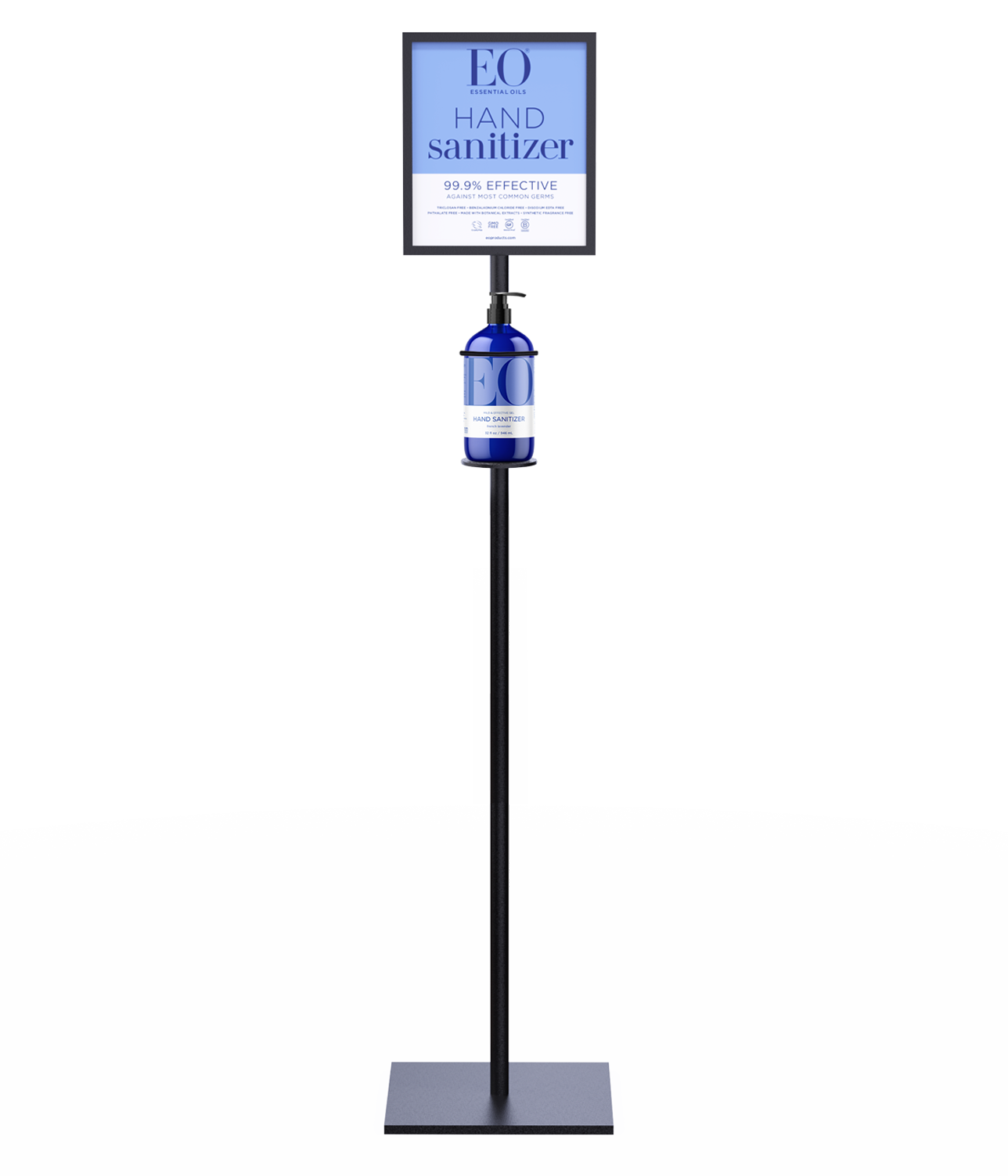 Hand Sanitizer Gel Dispenser Stand Starter Kit - EO Products