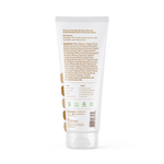 The back of an EVERYONE OFF PRICE Velvety Vanilla 2in1 Lotion tube showing the ingredient list, usage directions, product certification icons, and a barcode.