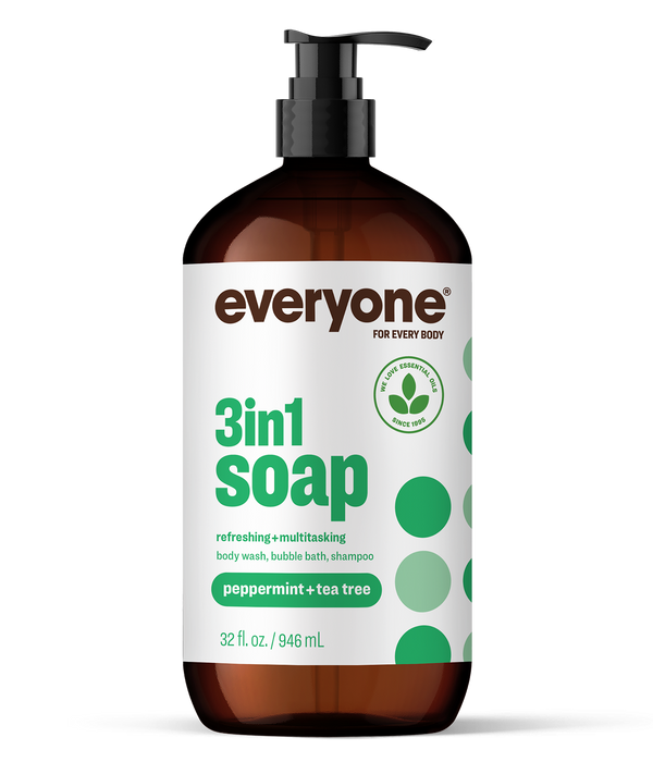 Peppermint + Tea Tree 3in1 Soap