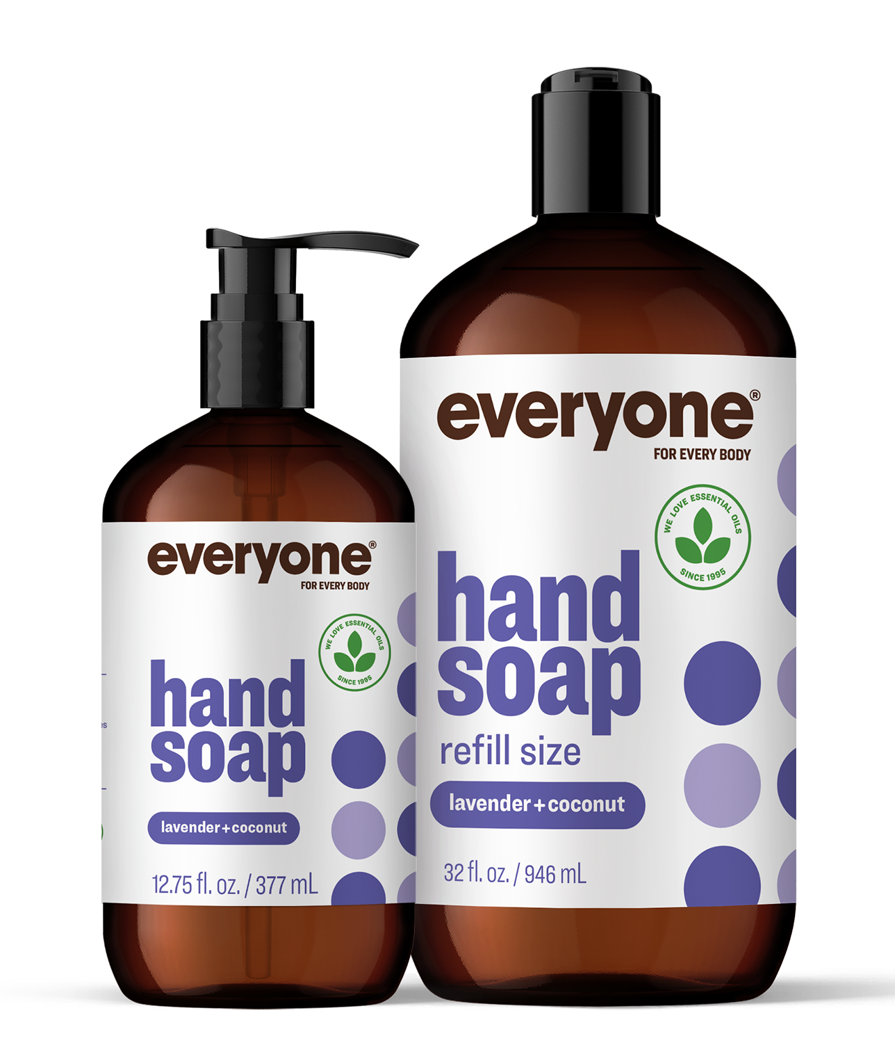Lavender + Coconut Hand Soap & Refill Set - Everyone