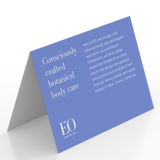 EO Tent Card