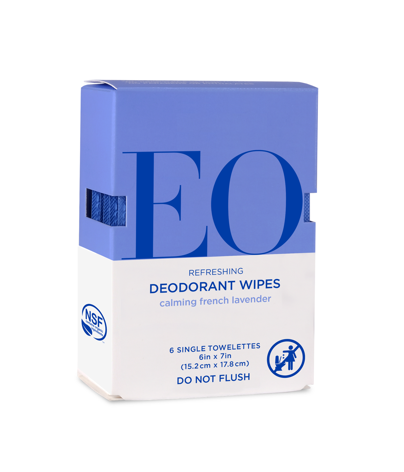 French Lavender Natural Deodorant Wipes - EO Products