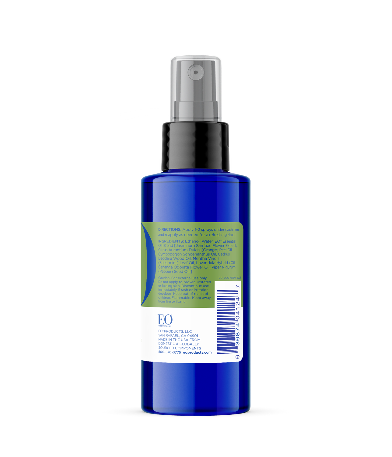 Jasmine Verbena Deodorant Spray - EO Products Jasmine Verbena Deodorant Spray - EO Products