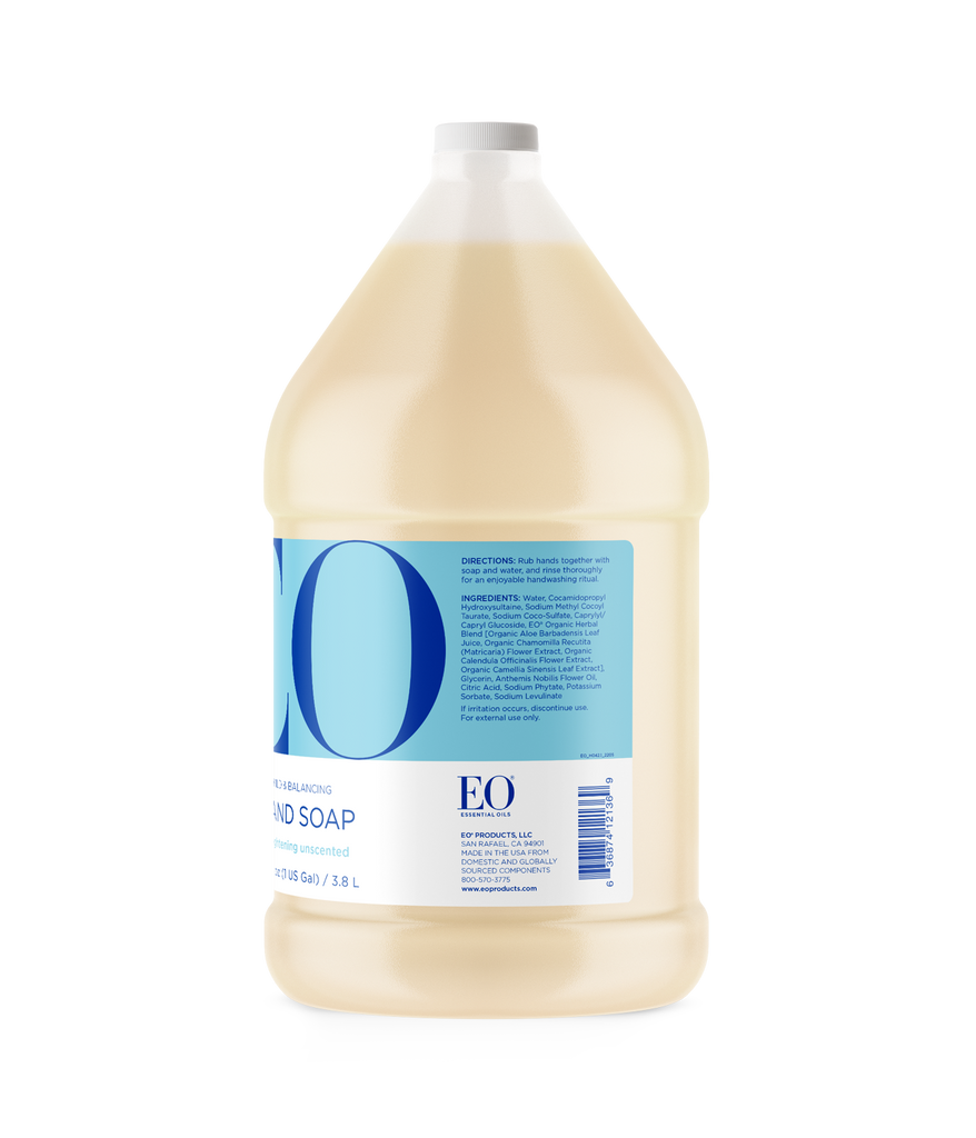 Unscented Hand Soap Gallon EO Products