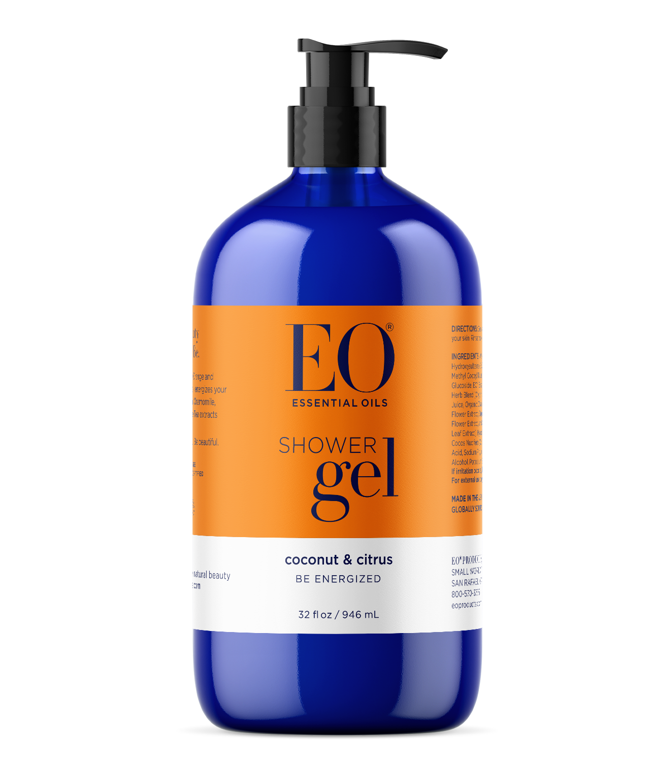 EO Essentials Coconut Citrus Shower Gel