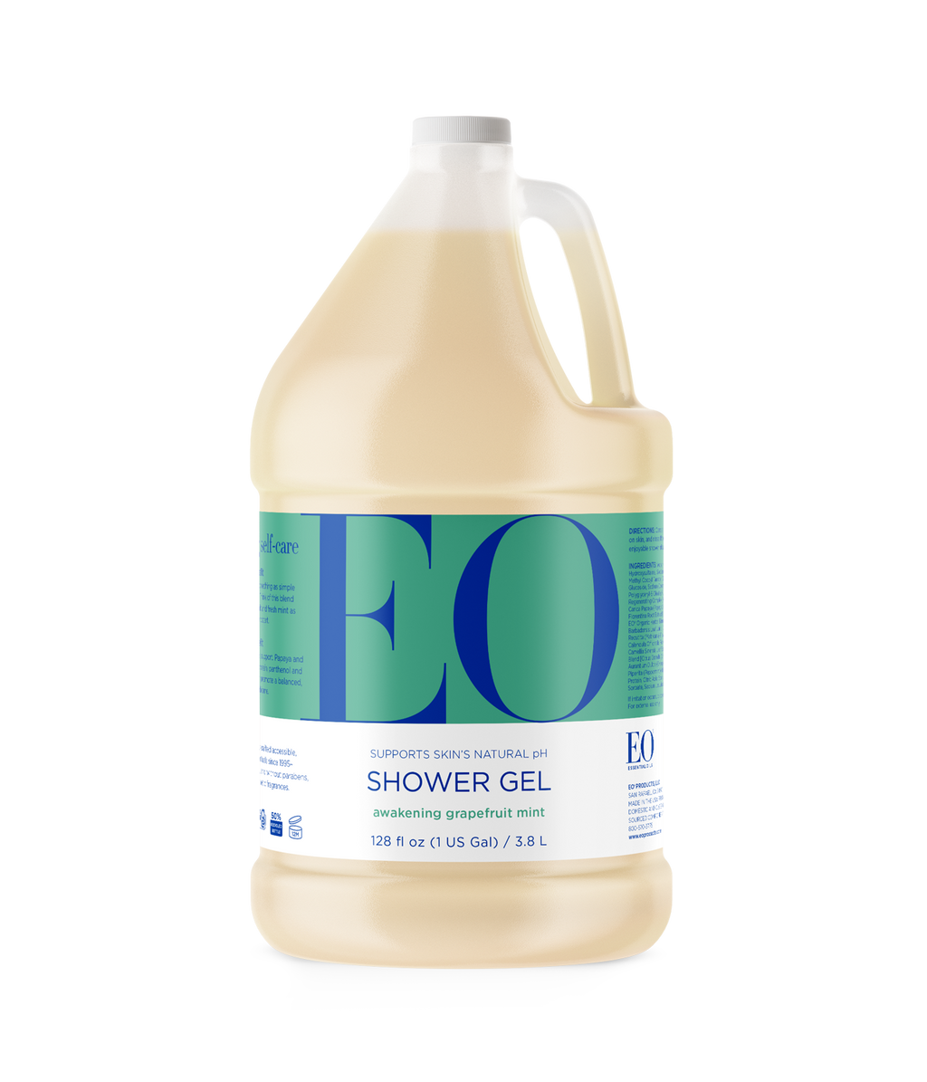 Grapefruit & Mint Shower Gel Gallon EO Products