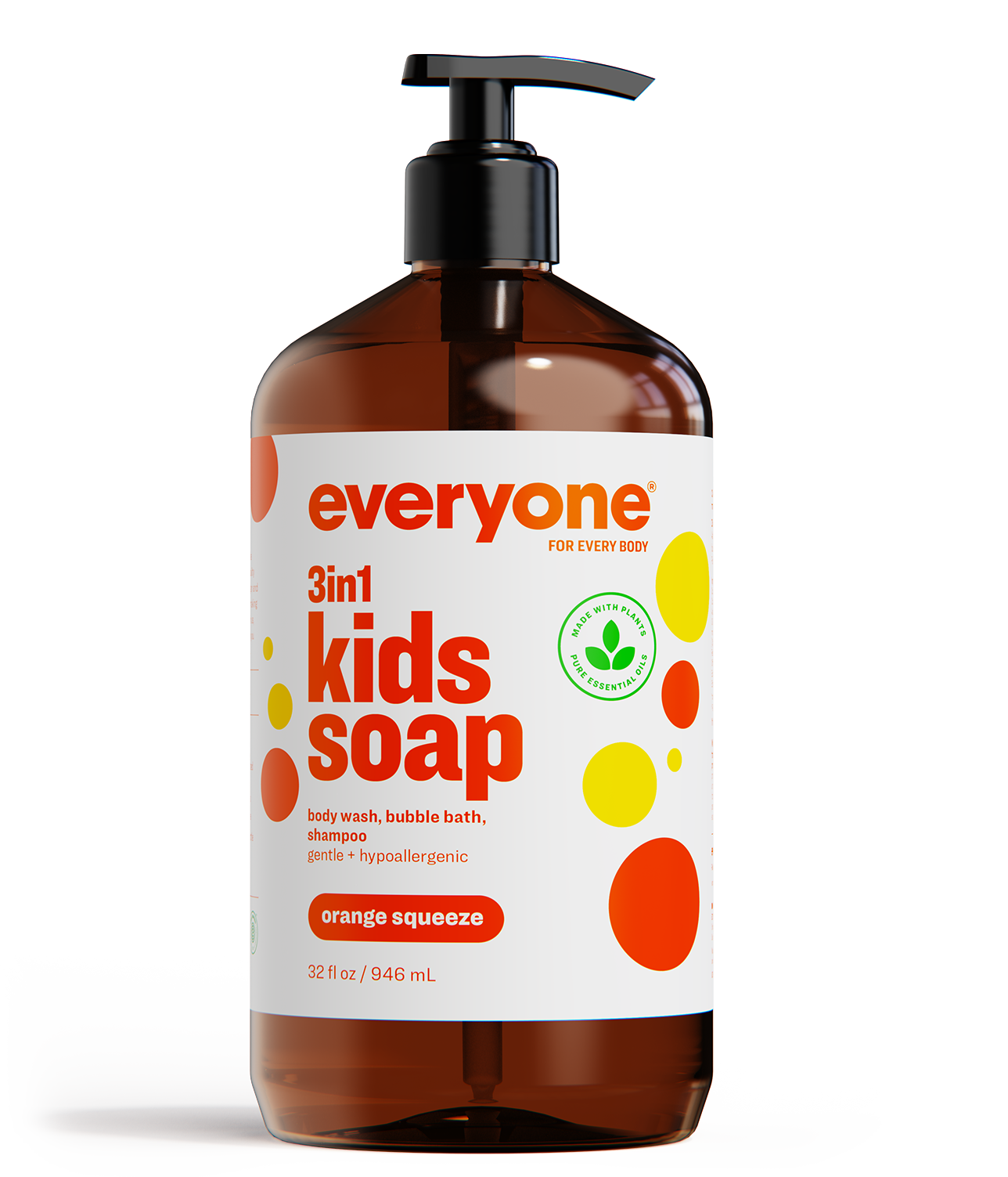 EO Products Everyone Soap For Every Kids, Orange Squeeze - 32 oz